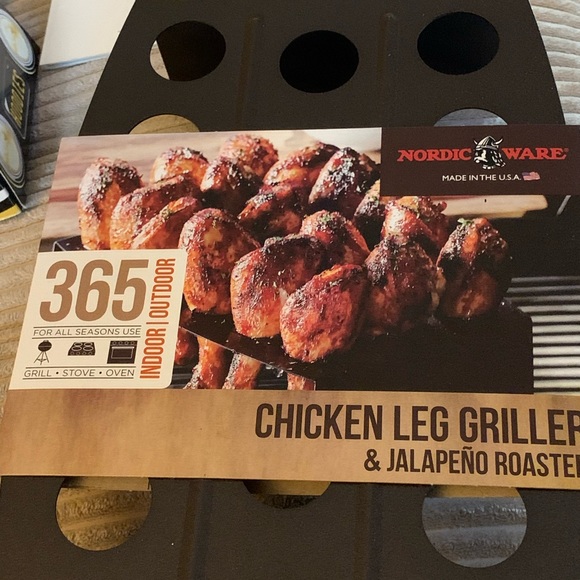 Nordic Ware Chicken Leg Griller and Jalapeno Roaster: A USA-Made Delight - Picture 5 of 5